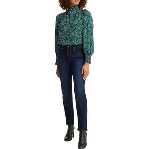 Levi's Classic Straight, 4 Short, Dark Wash Jeans Women's